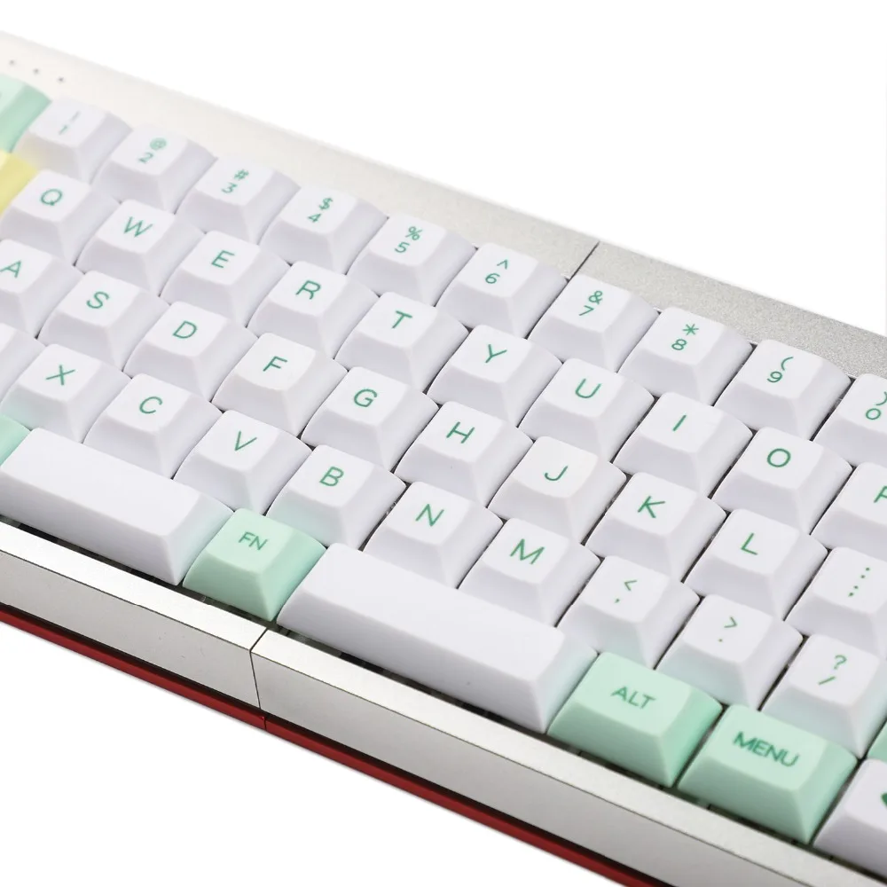 YMDK split 64 SP64 CNC Алюминиевый Чехол-пластина Горячая розетка Горячая замена PCB Underglow RGB Полностью программируемый DIY Kit