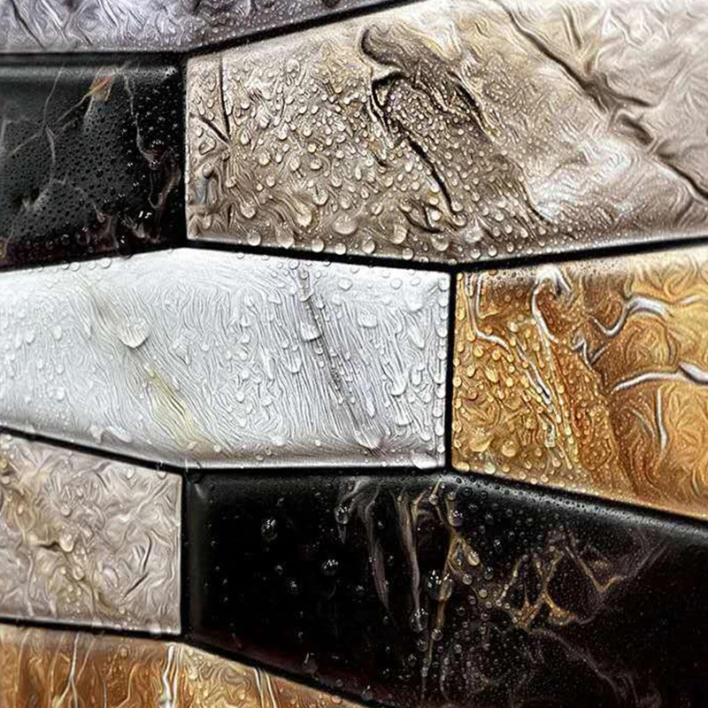 Мягкие 3D-панели из пеноматериала настенные Стикеры с клейкие плитки