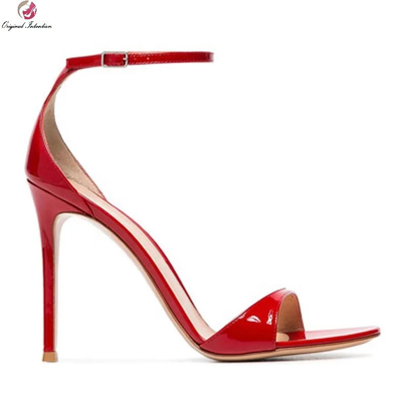 

Hot Woman Open Toed Sandals Super High Heel Sandals Sexy Thin Heels Heels Wedding Woman Heels Sandals Shoes Large Size 33-45