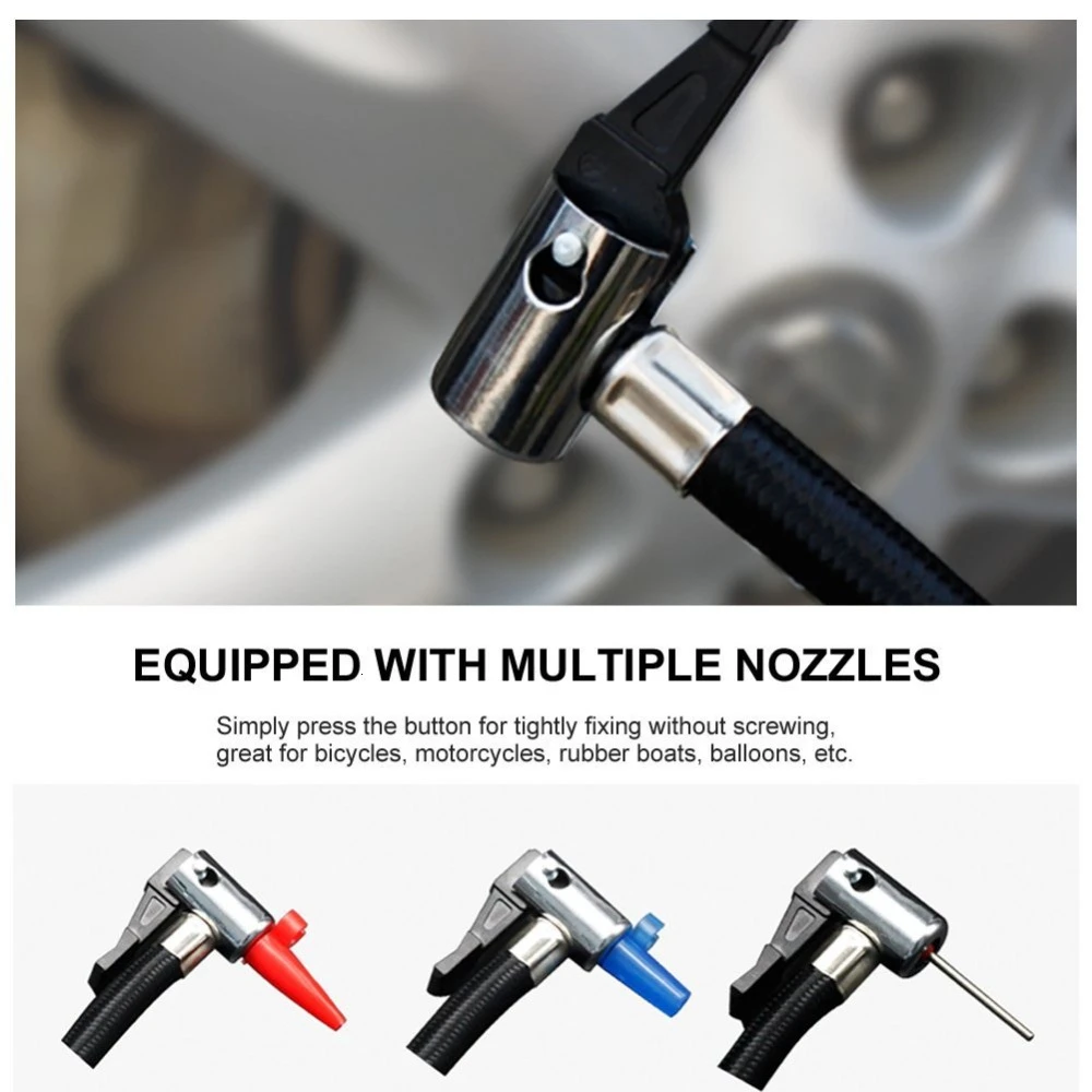 Насос для шин DC 12 В портативный электрический компрессор матрасов мотоциклов