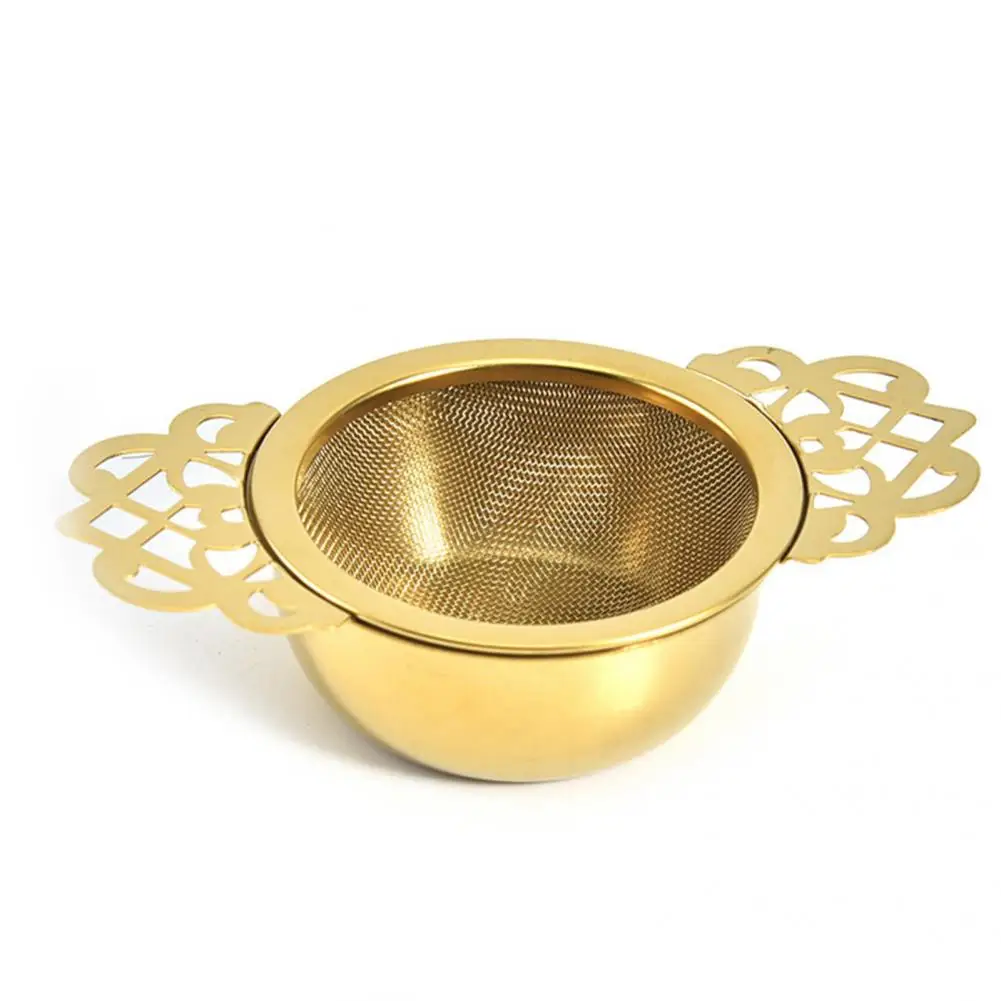

Safe Durable 304 Stainless Steel Tea Infuser Easy to Clean Tea Strainers Anti-rust for Gifts