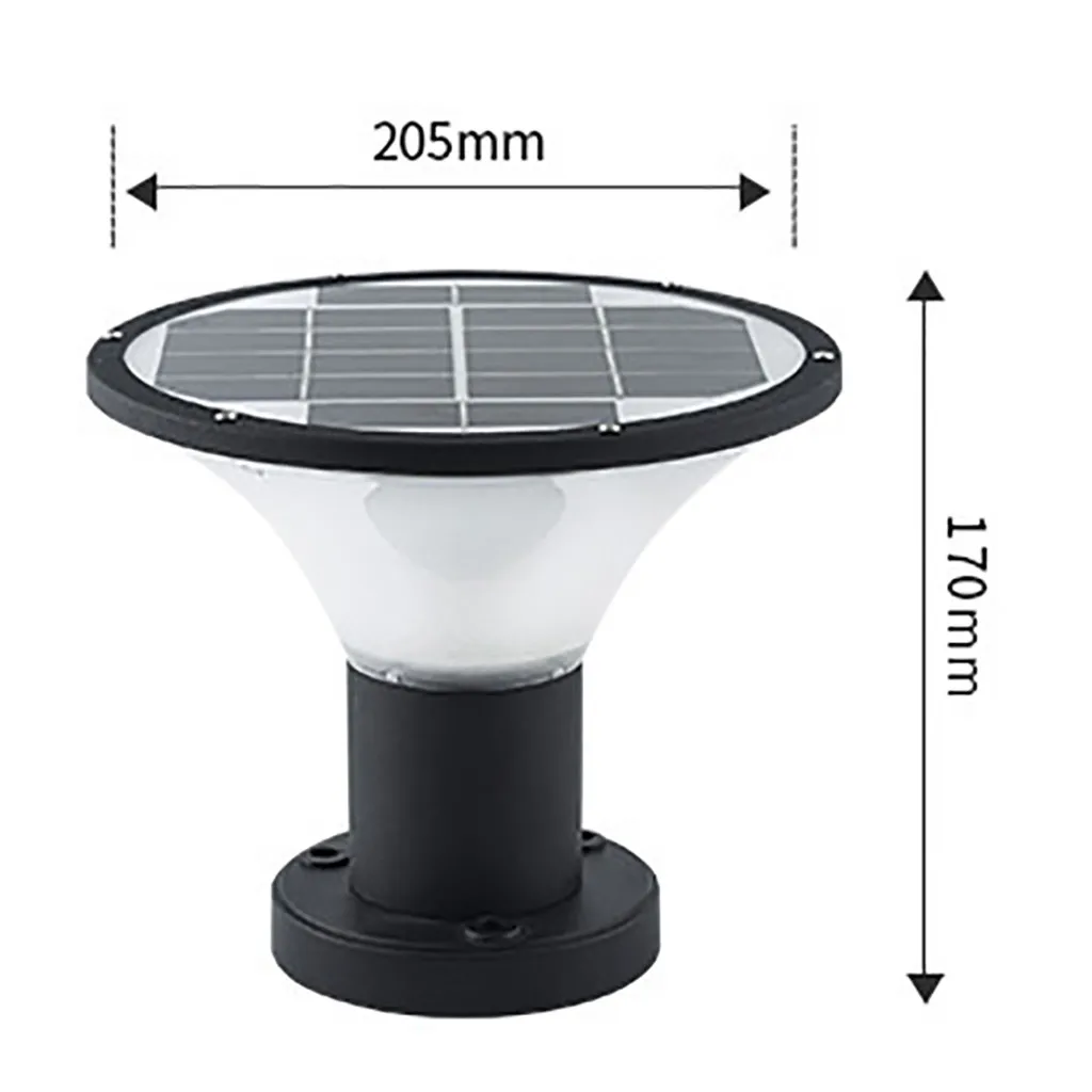 Лучшие продажи 2019 продуктов 18LED солнечный столб свет регулируемый цвет изменение