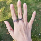 Роскошные кольца FAIRYWOO Miyuki, набор колец из бисера ручной работы, высокое качество, ювелирные кольца для женщин, кольца дружбы, кольца для глаз, наборы подарков