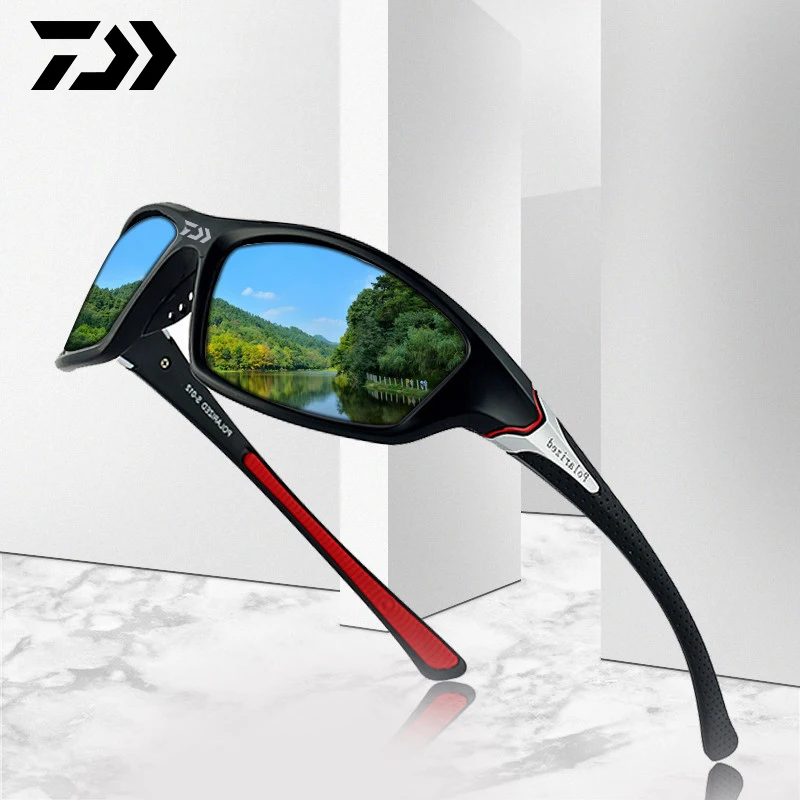 

Поляризованные солнцезащитные очки Daiwa UV400 для мужчин и женщин, для спорта на открытом воздухе, походов, вождения