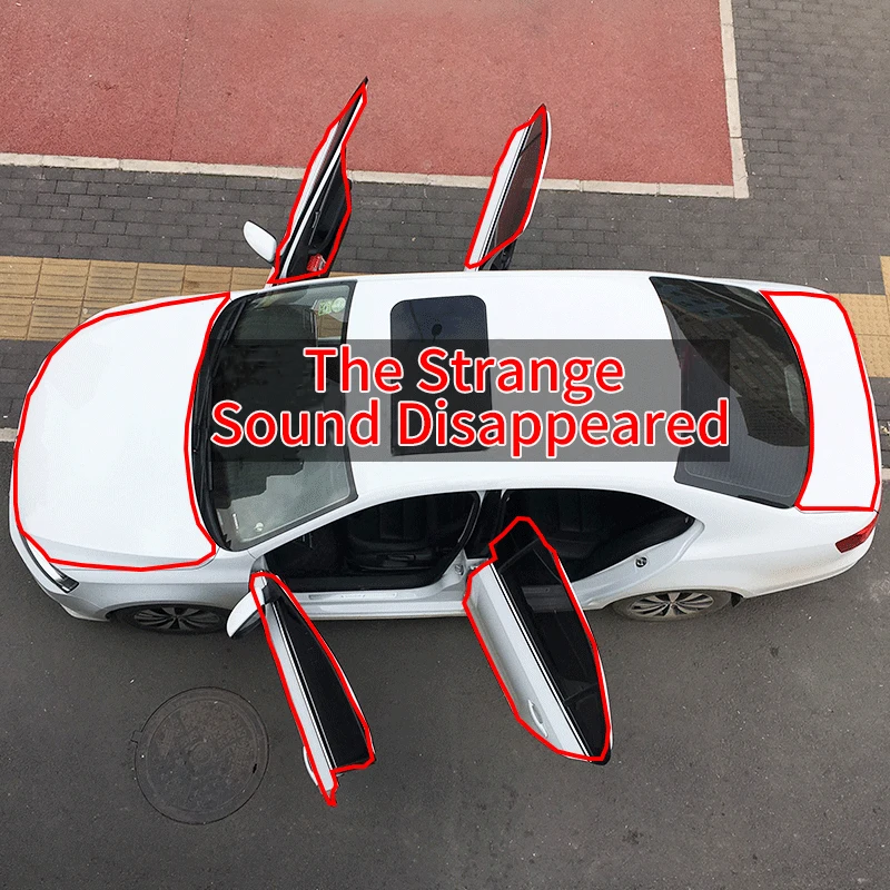 Уплотнительные полоски в форме двери автомобиля наклейка уплотнительная полоса