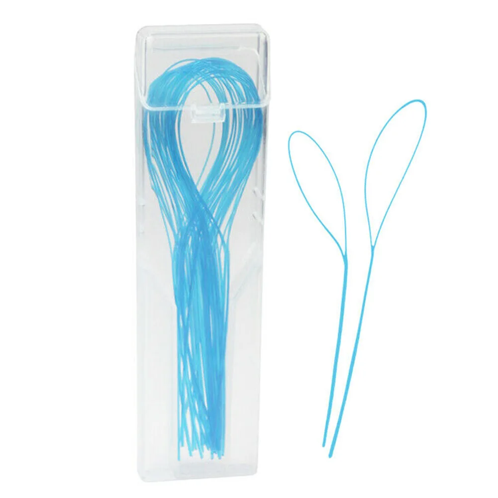 

3packs 35pcs Floss Threaders For Braces Bridges Orthodontic Fixation Traction Wire Professional Dental Tool Nylon Hygienic Tooth