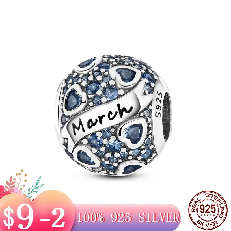 

Шарм-подвеска из серебра 925 пробы для браслетов Pandora