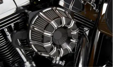Фильтр воздухозаборника для Harley внутренние элементы черного цвета Sportster XL Softail 2018