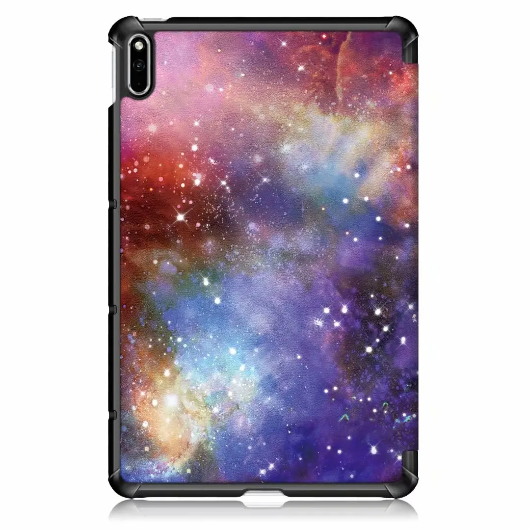 Чехол для Huawei Matepad 10 4 складной Магнитный защитный чехол из искусственной кожи
