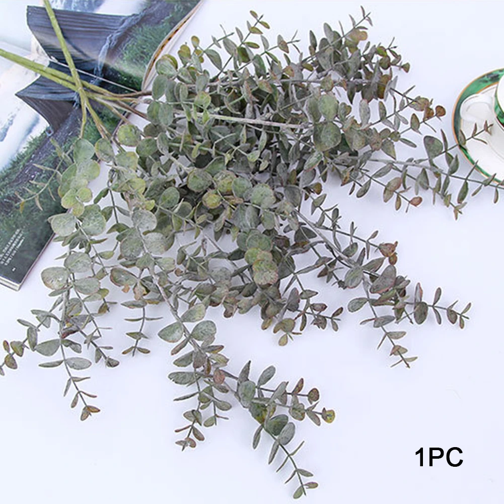 

Simulation Artificial Plant Office Party Home Decoration Flexible Branch Hotel Long Lasting Fake Eucalyptus Leave Store Simple