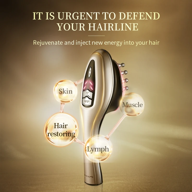 Электрическая массажная Расческа для роста волос по цене производителя |