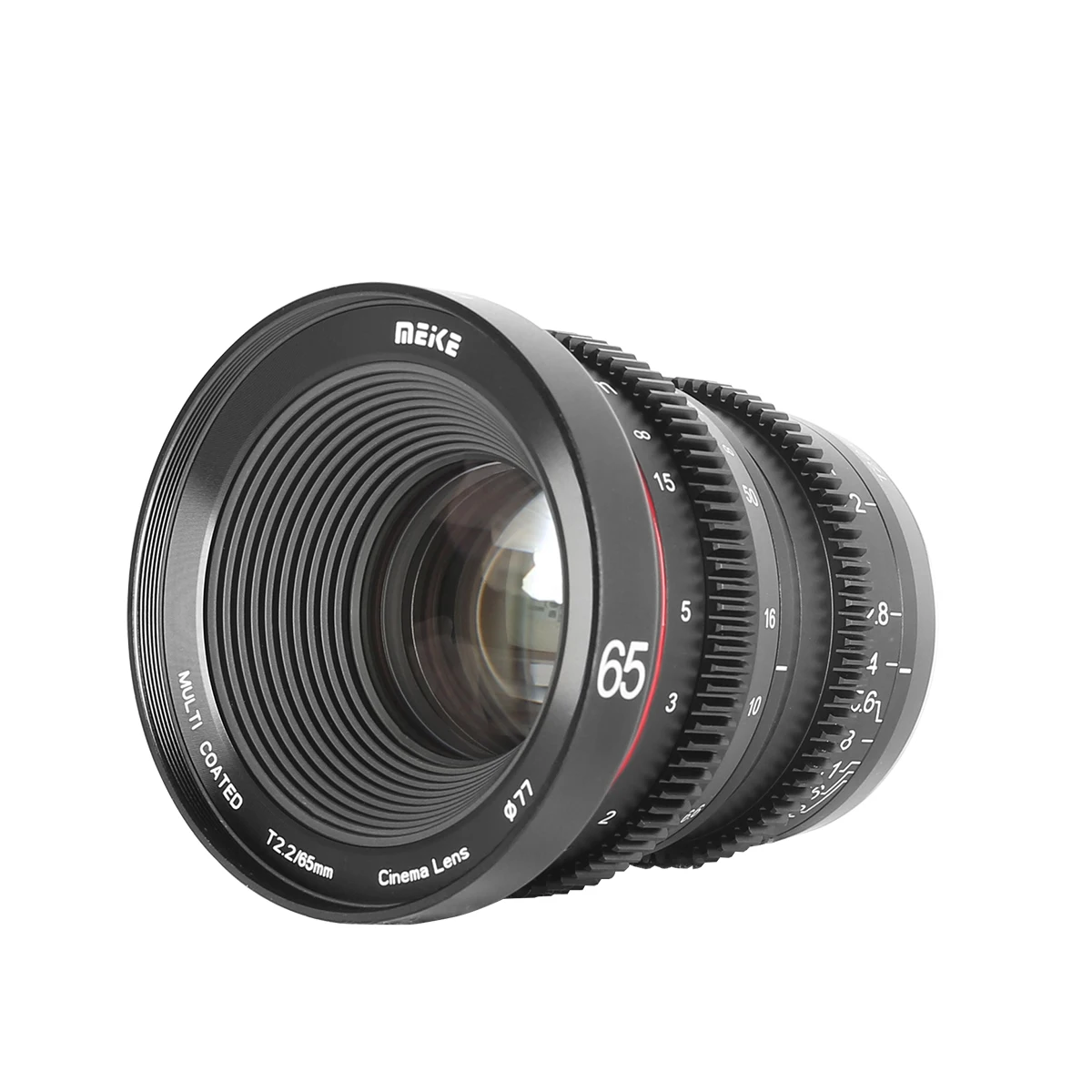 Meike 65 мм T2.2 ручной фокус с низким искажением Prime 4K Cine объектив для Olympus Panasonic M43/для