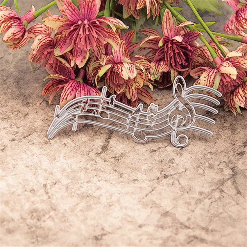 

10x4.5cm Note Cutting dies metal crafts paper die-cutting /DIY embossing Easter and New Year Scrapbooking