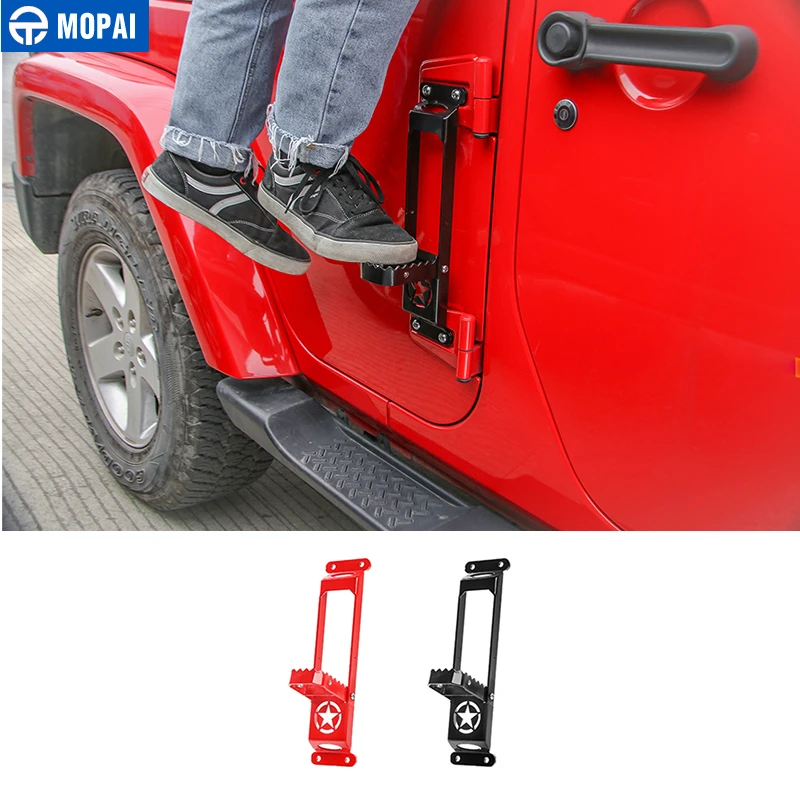 Подножки для ног MOPAI дверные петли автомобиля накладки на педали аксессуары Jeep