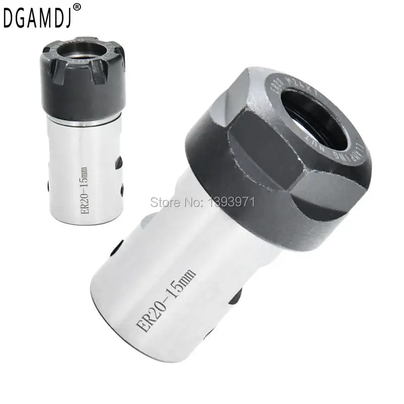 

ER20 Collet Chuck Motor Shaft Extension Rod Spindle Collet Lathe Tools Holder Inner 8mm 10 12 14 16 For CNC Milling Boring Grind