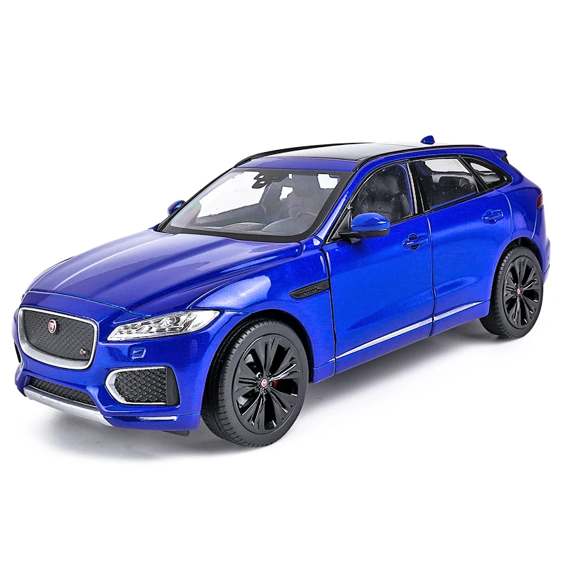 Welly 1:24 Jaguar F-PACE белый автомобильный брелок для автомобильных ключей имитационная