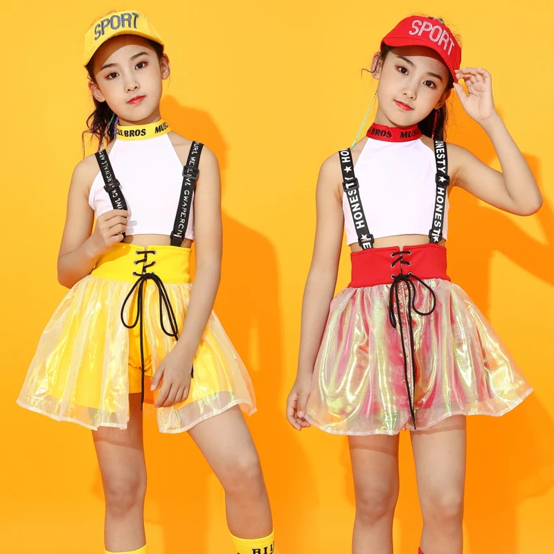 

Children's performance clothes children's dance clothes jazz dance lesbian gymnastics cheerleading performance clothes hip hop c