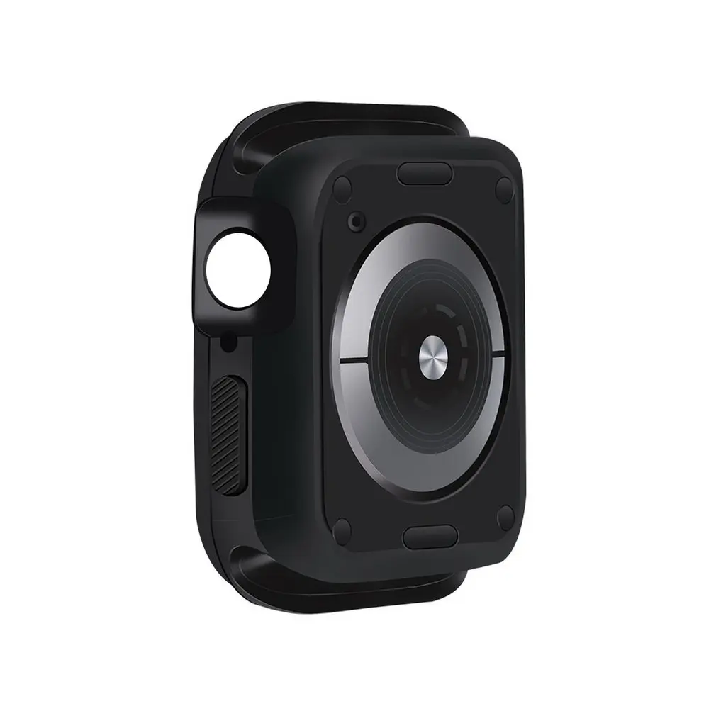 Двухцветная силикагелевая оболочка для Apple часы четвёртого поколения мягкий