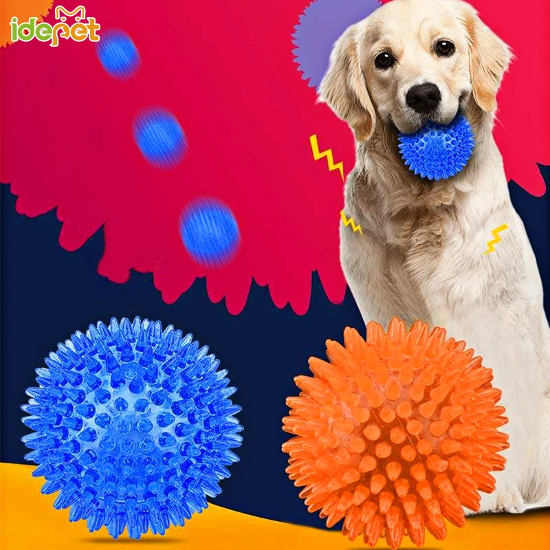 

S/M/L Dog Toys Squeaking Bouncing Ball Durable Toys for Dogs Bite Resistant for Small to Large Dog Molar Tooth Pet accessories35