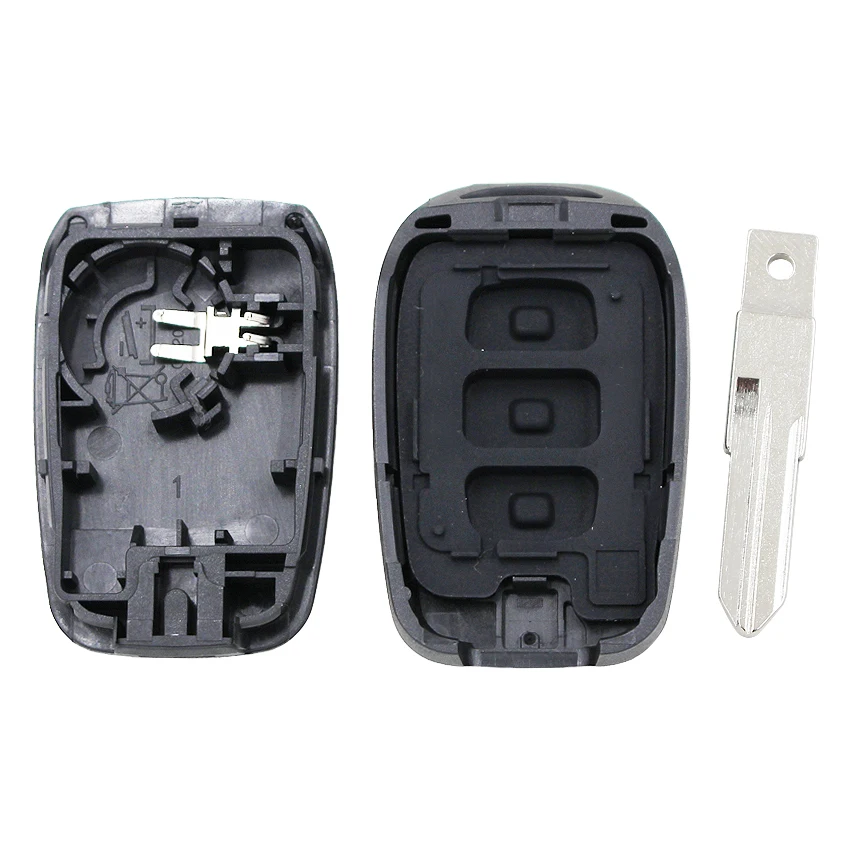 Чехол для ключа с дистанционным управлением 2 кнопки 3 Renault Duster Dokker traffic Master 2013-2017