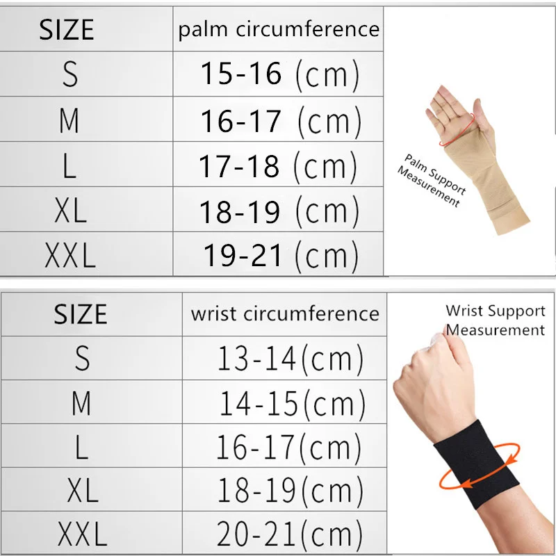 

2Pcs/Lot Gym Wrist Support Carpal Tunnel Wrist Brace Compression Sleeve Pad Protector Wristband Powerlifting