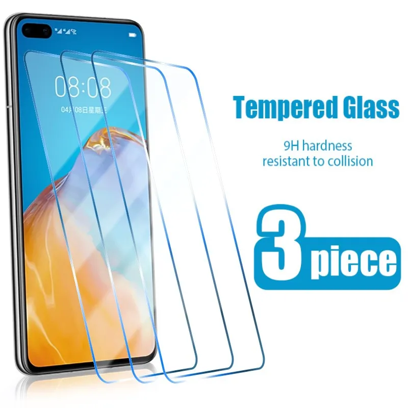 

Защитное стекло для Huawei P10 P9 P8 lite 2017, закаленное стекло для Huawei P40 P20 Lite E Pro 2019 P smart Z 2020 P30, 3 шт.