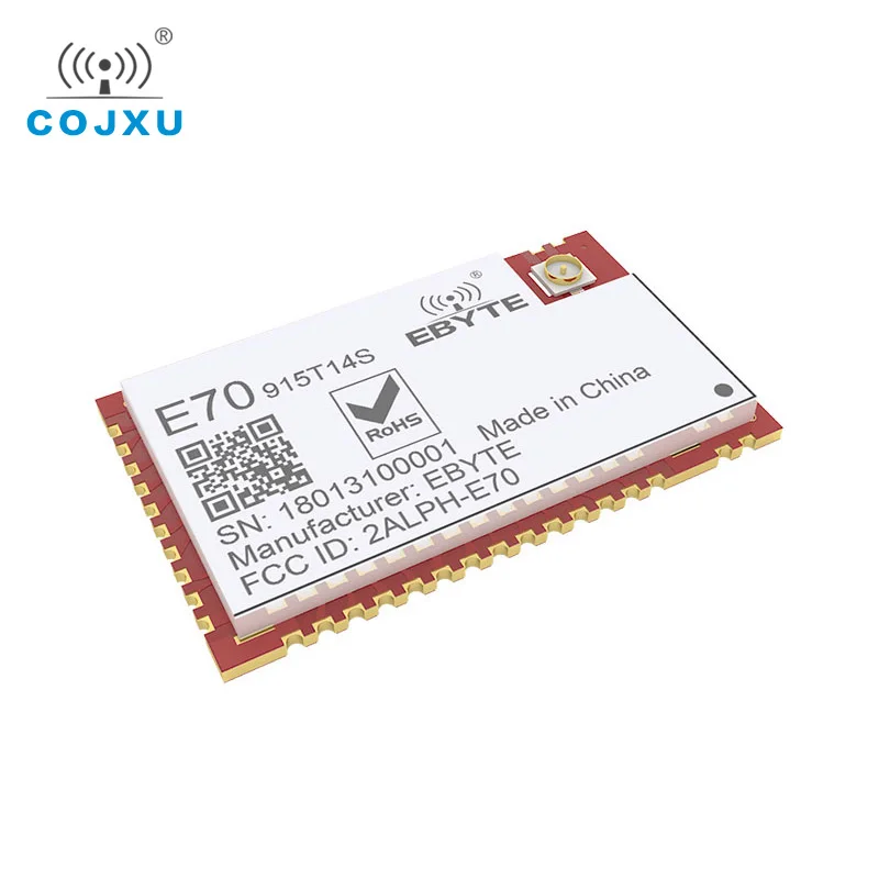 

E70-915T14S CC1310 915MHz Dual Core Microcontroller rf Transceiver SMD 14dBm PEX Antenna 915 MHz Transmitter Receiver