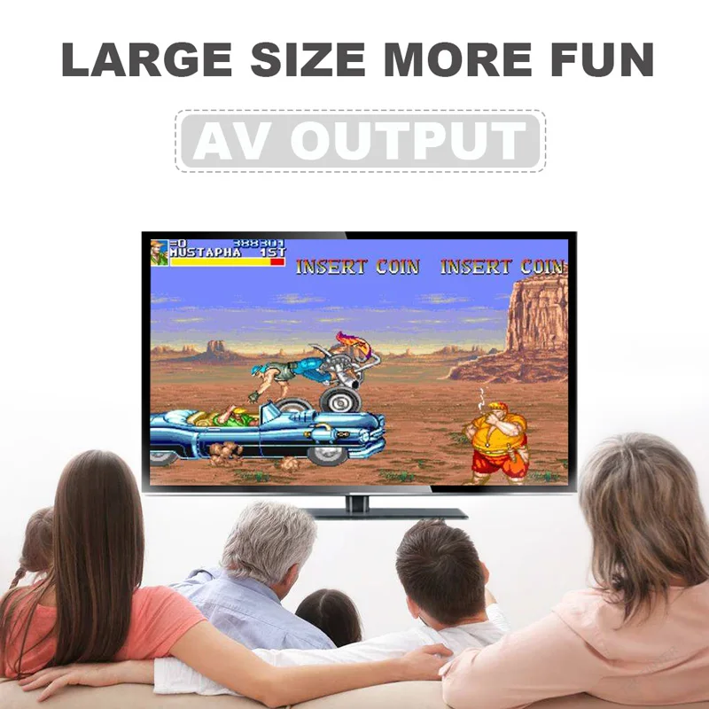 

Family TV Retro Games Controller Mini 620 Retro Video Games Console Double Players 8 Bit Support AV Out