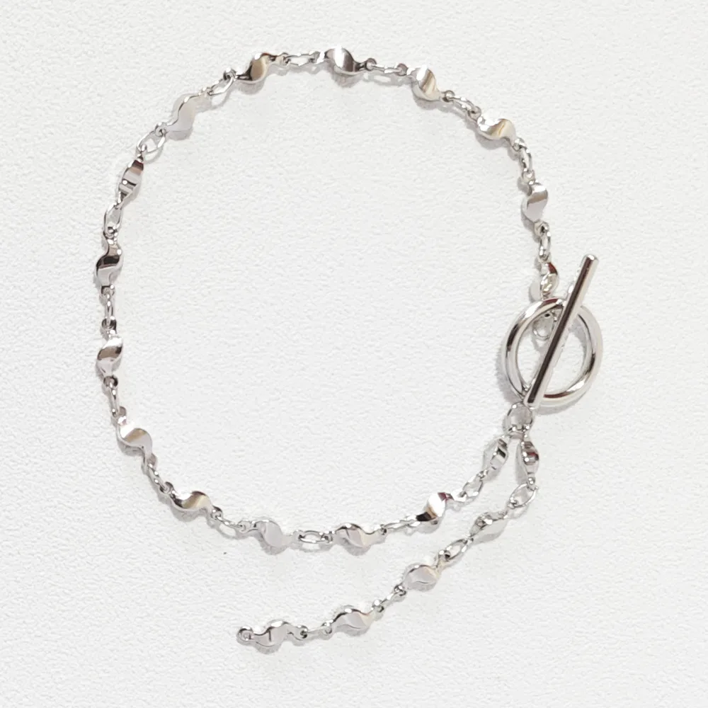 

Bracelet Ins Designer Hand-decorated White And Gold Cloud Shape Bracelets