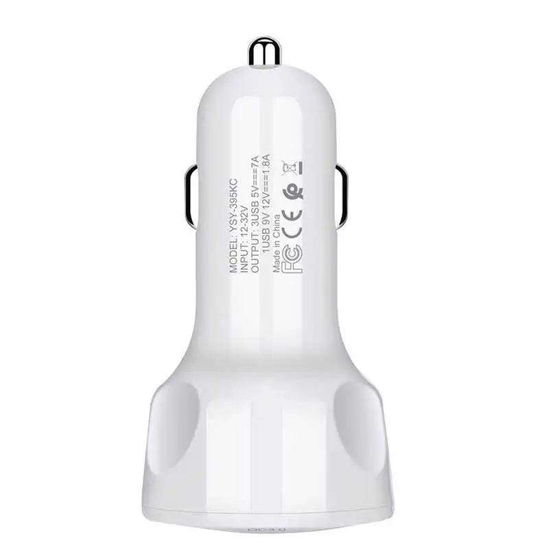 QC3.0 Cigarette Lighter Charger 3 USB Car Cigarette Lighter Socket 2.1A Fast Charging Car Socket Adapter USB Cigarette Lighter