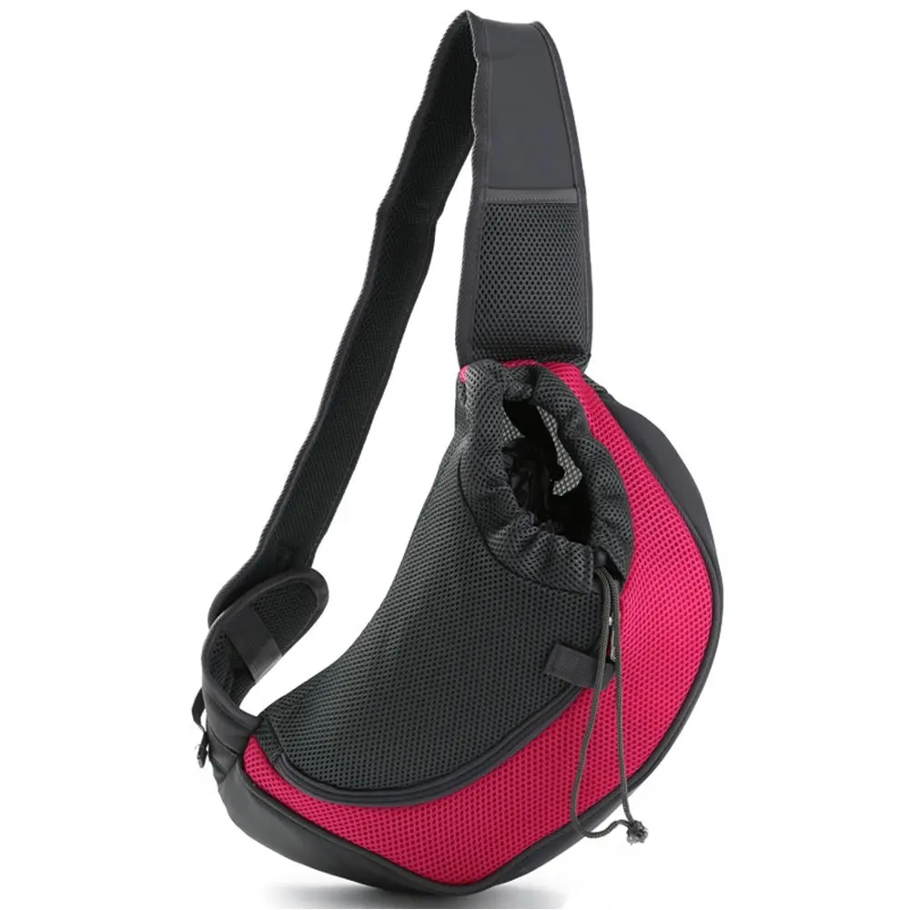 Pet Puppy Carrier Outdoor Travel Handbag Pouch Mesh Oxford Single Shoulder Bag Sling Comfort Tote | Дом и сад