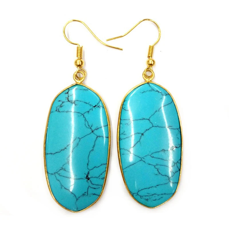 Женские Висячие серьги с кристаллами овальной формы|Серьги-подвески| |