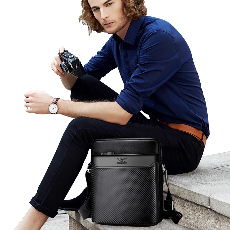 Модная мужская сумка Septwolves повседневные мужские сумки-мессенджеры из ткани