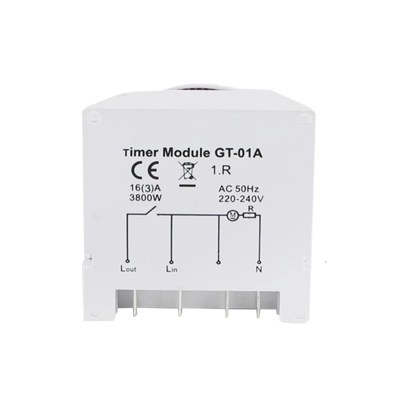 

Mechanical Timer 250V Time Counter Reminder 15min 24h Kitchen Countdown Energy Saving Controller Industrial Timing Switch