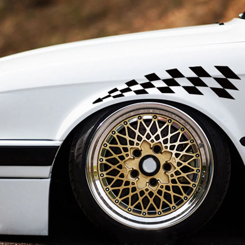 Комплект из 2 предметов с пиджаком флаг гоночный автомобиль наклейки колеса для