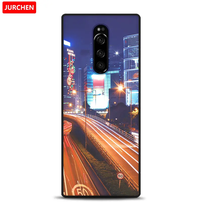 32 Чехол jurchen для sony Xperia 1, чехол для Xperia One, милый мультяшный Мягкий силиконовый чехол из ТПУ для sony Xperia1 sony 1, чехол - Цвет: 32