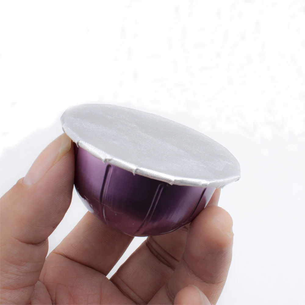 62mm Nespresso Pods Disposable Aluminum Seal Vertuo Plus Refillable Coffee Capsules Pod Sticker Lids Maker | Дом и сад