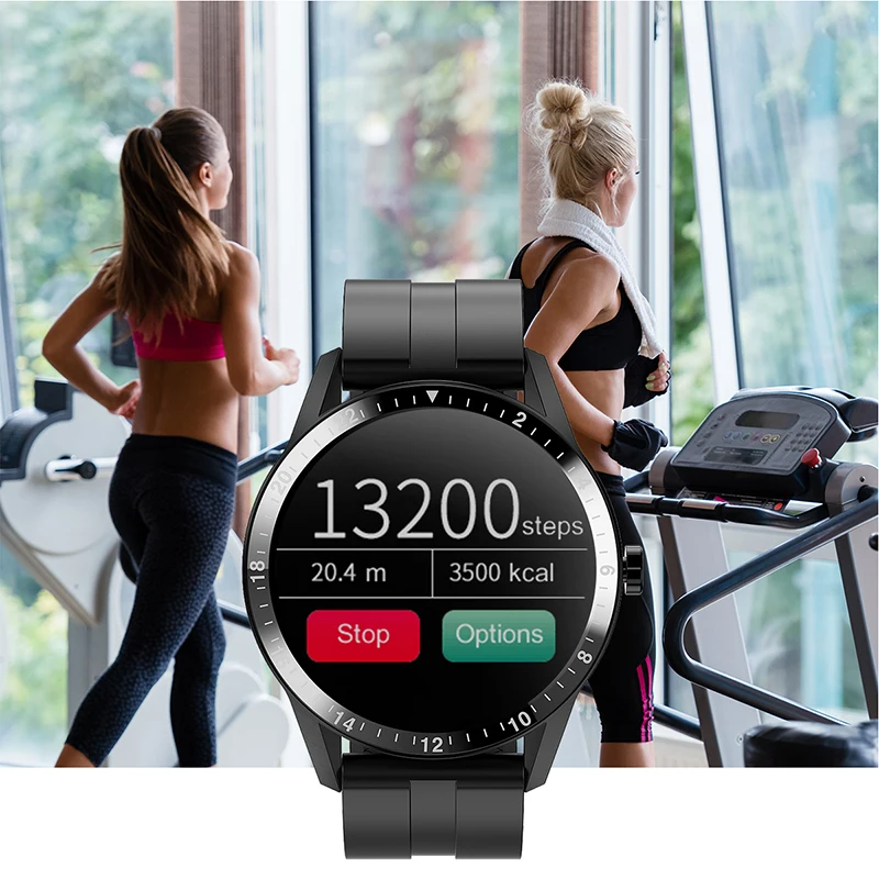 

G20 Smart Watch Men Business Bluetooth Call Answer Heart Rate Monitor sport fitness Full Touch Smartwatch For Android IOS Phone
