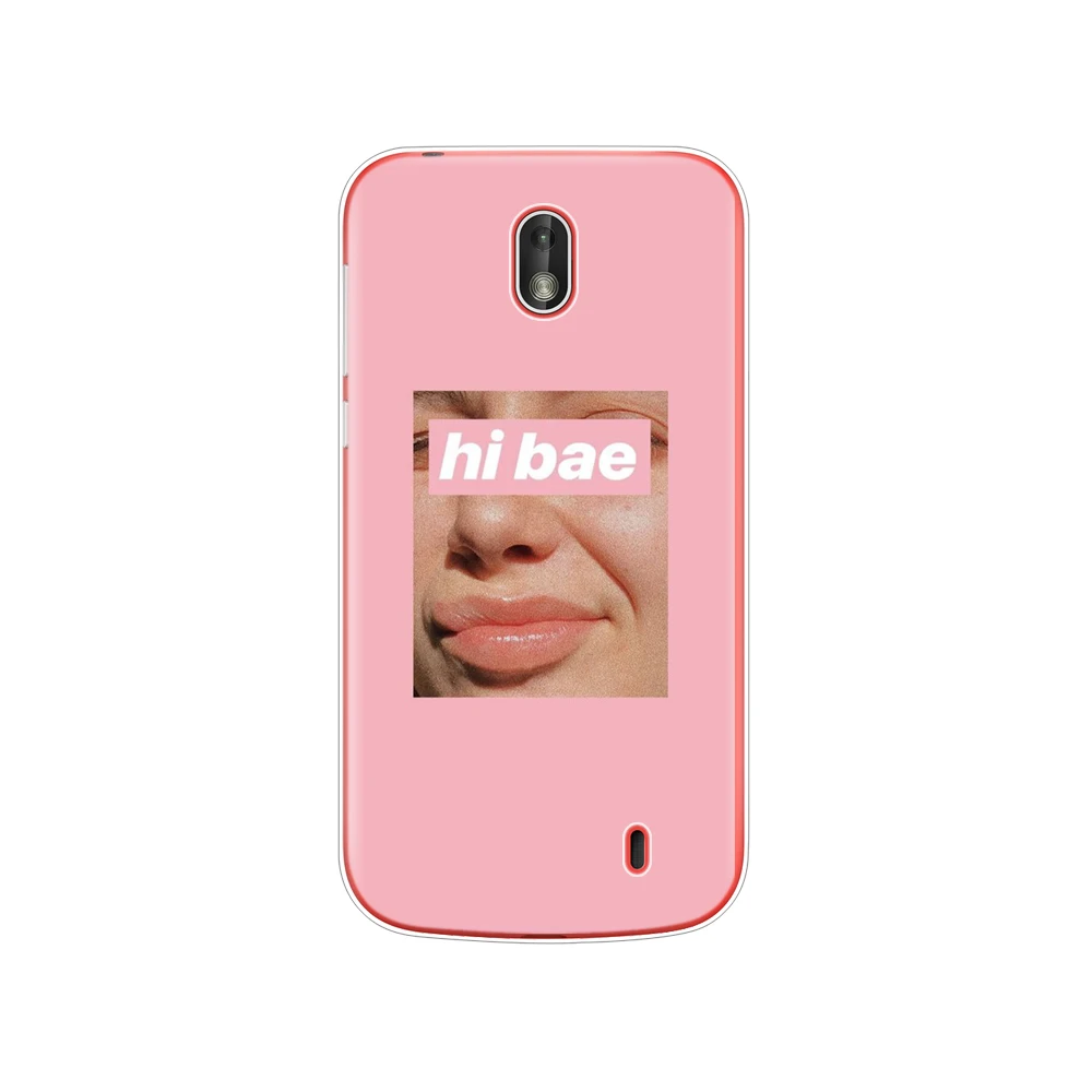 Чехол для Nokia 1 Plus силиконовый мягкий ТПУ чехол задней панели телефона Nokia1 бампер