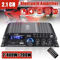 updated s188 1000w power amplifier audio karaoke home theater amplifier 2 1 channel bluetooth class d amplifier usbsd aux input