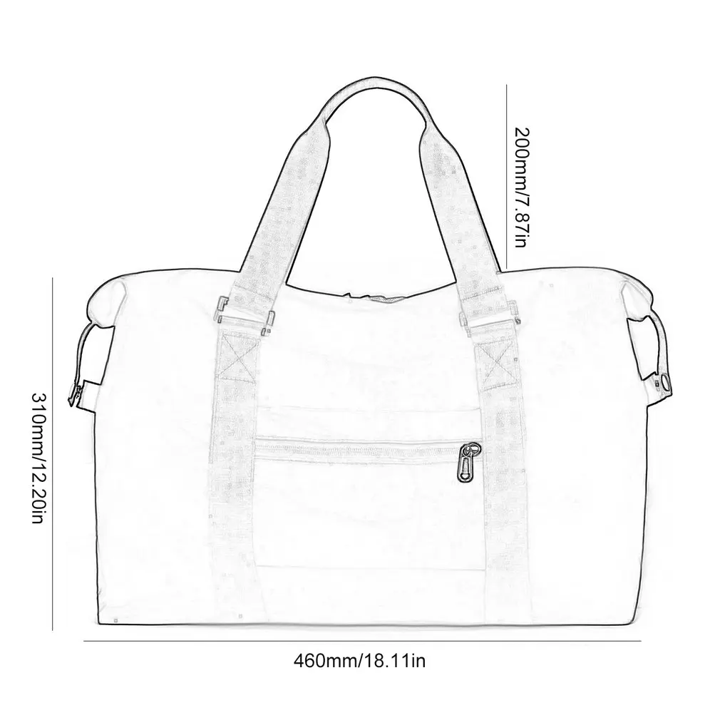 Дорожная сумка спортивная для коротких поездок выходных спортзала