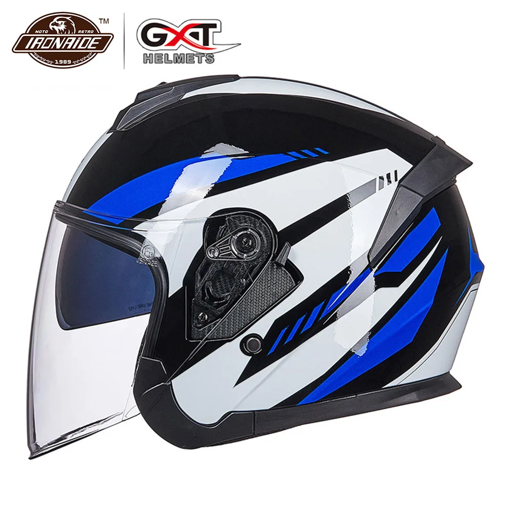 Мотоциклетный шлем GXT съемный для езды на мотоцикле и скутере | Автомобили
