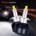 Bullvision 9006 Led Hb4 головной светильник 12V 360 9005 Hb3 светодиодный светильник для автомобиля Csp H1 9012 Hir2 H8 H9 H11 H7 противотуманные лампы Супер яркий 30000Lm