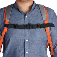 1pc universal adjustable anti slip nylon sternum straps harness chest for backpack j5u4 w0z5