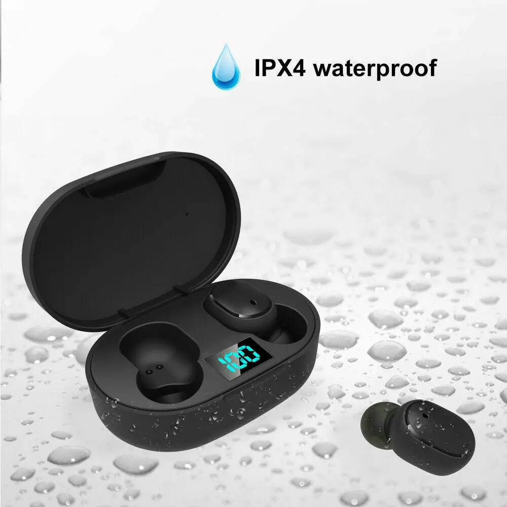696 A6L TWS Bluetooth наушники BT5.0 светодиодный дисплей для Redmi Airdots кнопка управления