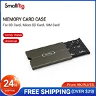 Чехол SmallRig для карты памяти с SIM-картой, флип-лоток для SIM-карты для цифровой зеркальной камеры, видеосъемки, защитный чехол для SD-карты, 2832