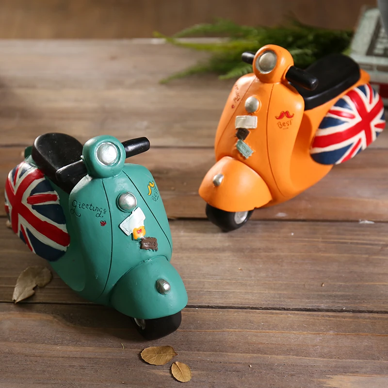 Американская креативная модель мотоцикла украшения для офиса кафе перегородка