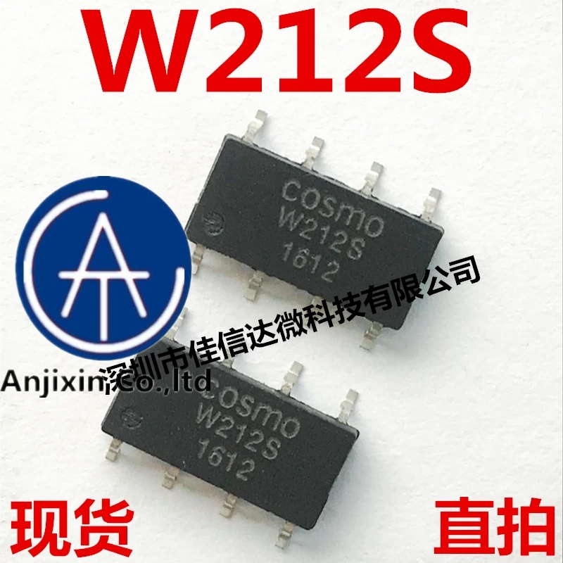 

10 шт., 100% оригинальные новые фотообои KAQW212S W212S SMD SOP, оптрон, твердотельное реле