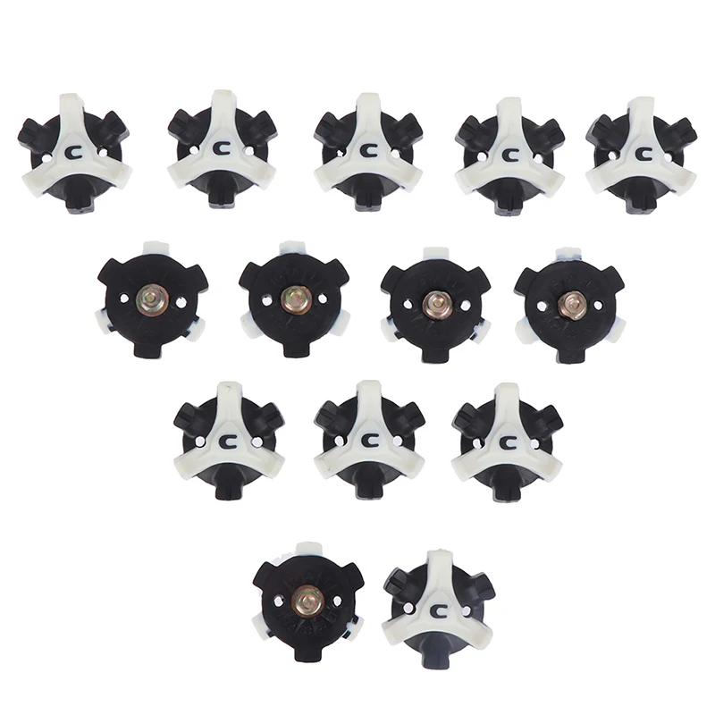 14 шт./лот инструменты для тренировки гольфа черные + белые резиновые шипы клюшки