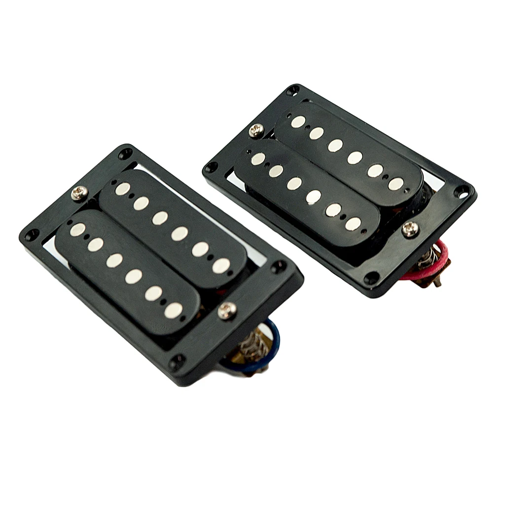 2 шт. набор звукоснимателей для гитары с двойной катушкой электрогитары мостов